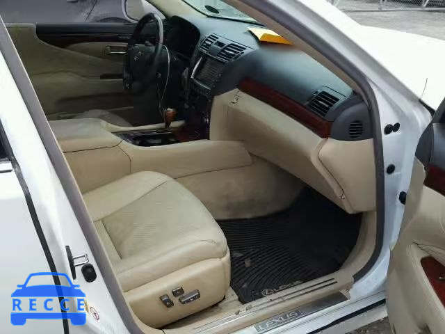 2008 LEXUS LS 600HL JTHDU46F585001330 image 4