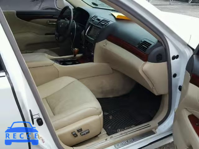 2008 LEXUS LS 600HL JTHDU46F585001330 image 4