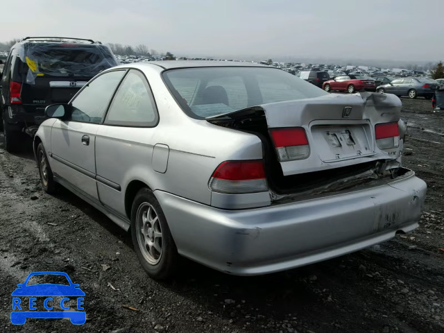 1999 HONDA CIVIC HX 1HGEJ7128XL041675 image 2