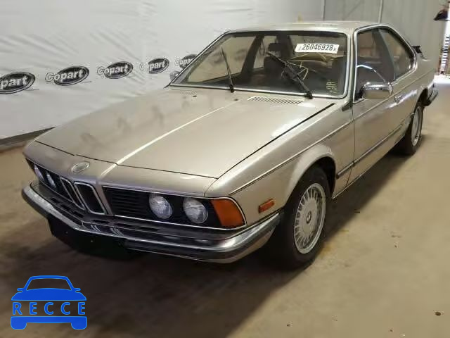 1986 BMW 6 SERIES WBAEA710808151743 image 1