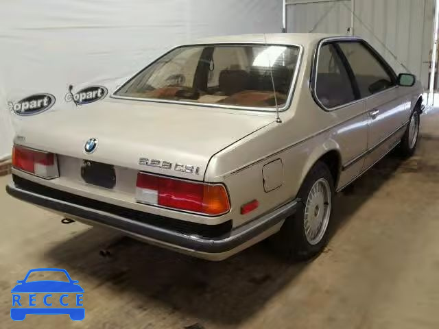 1986 BMW 6 SERIES WBAEA710808151743 image 3