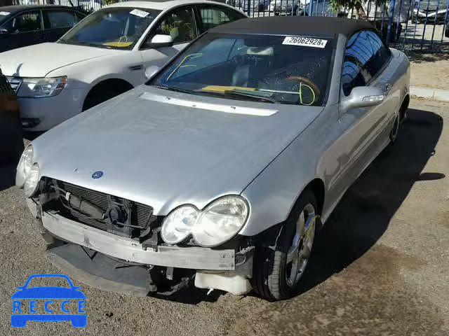 2005 MERCEDES-BENZ CLK 500 WDBTK75J85F145114 image 1