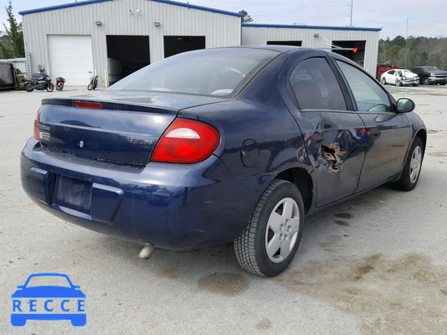 2005 DODGE NEON BASE 1B3ES26C25D116525 зображення 3