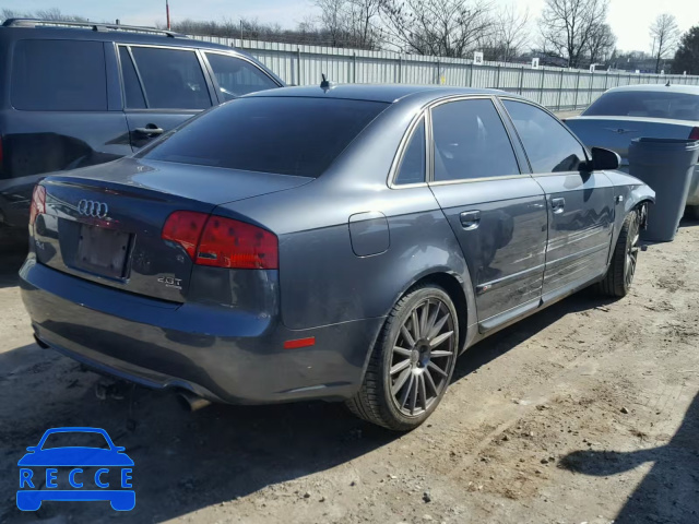 2008 AUDI A4 S-LINE WAUEF78E68A133328 image 3