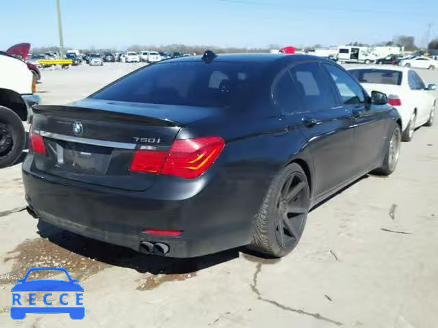 2009 BMW 750 I WBAKA83509CY34080 зображення 3