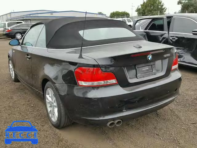 2008 BMW 128 I WBAUN13528VH80159 image 2