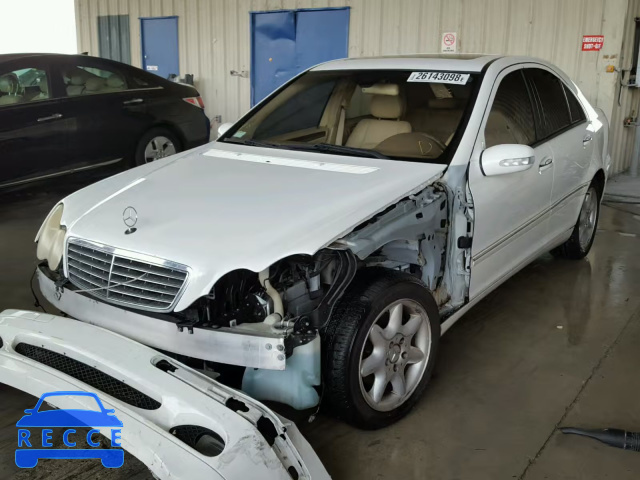 2004 MERCEDES-BENZ C 240 WDBRF61J14E017137 image 1