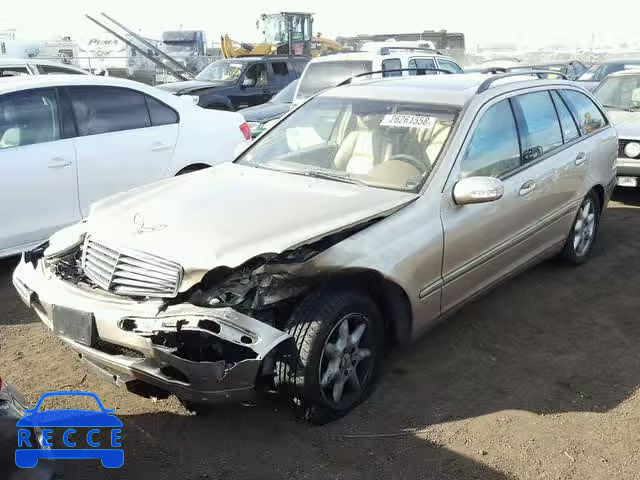 2004 MERCEDES-BENZ C 240 SPOR WDBRH81J84F463348 зображення 1