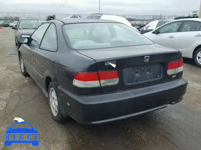 1999 HONDA CIVIC HX 1HGEJ7220XL020981 зображення 2