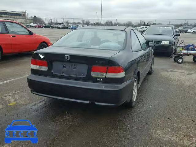 1999 HONDA CIVIC HX 1HGEJ7220XL020981 зображення 3