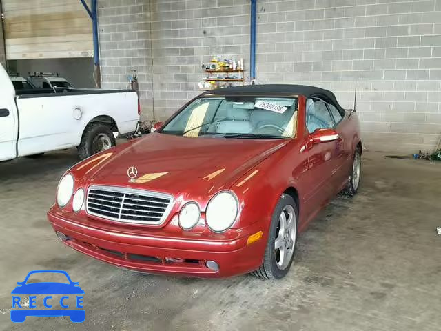 2001 MERCEDES-BENZ CLK 430 WDBLK70G41T075229 зображення 1