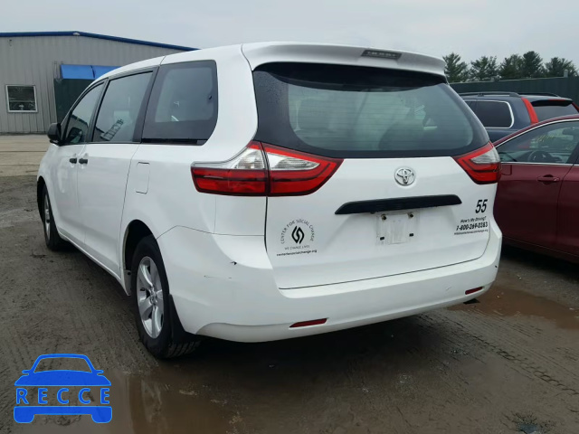 2015 TOYOTA SIENNA BAS 5TDZK3DC3FS648672 image 2