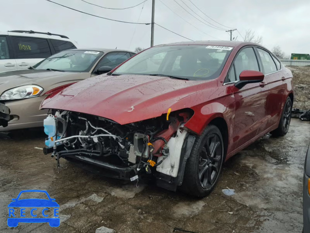 2018 FORD FUSION SE 3FA6P0HD3JR130598 image 1