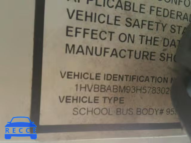 2003 INTERNATIONAL 3000 3800 1HVBBABM93H578302 image 9