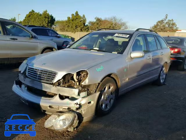 2004 MERCEDES-BENZ C 240 SPOR WDBRH61J94F537381 image 1