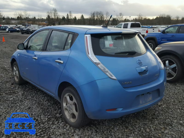 2011 NISSAN LEAF SV JN1AZ0CP0BT005576 зображення 2