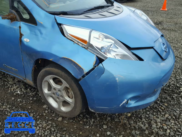 2011 NISSAN LEAF SV JN1AZ0CP0BT005576 зображення 8