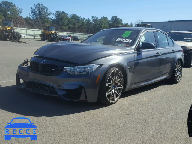 2017 BMW M3 WBS8M9C55H5G84671 image 1