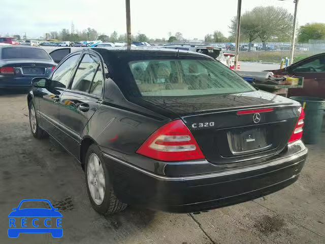 2003 MERCEDES-BENZ C 320 WDBRF64J63F296038 image 2