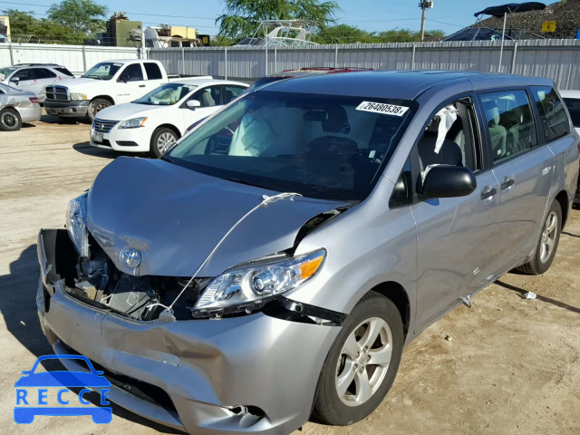 2017 TOYOTA SIENNA BAS 5TDZZ3DC5HS799625 image 1