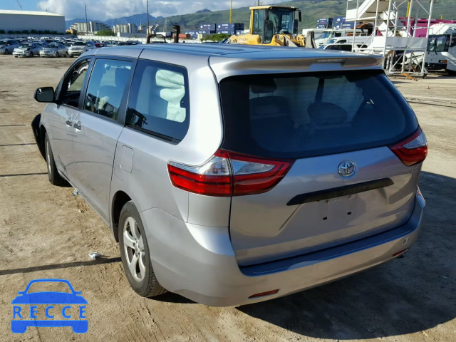 2017 TOYOTA SIENNA BAS 5TDZZ3DC5HS799625 image 2