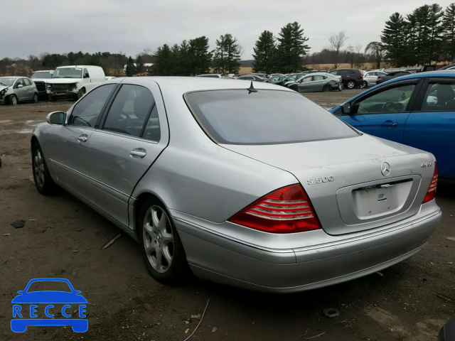 2003 MERCEDES-BENZ S 500 4MAT WDBNG84J23A363304 image 2