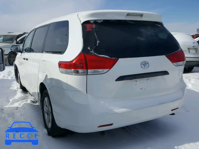 2013 TOYOTA SIENNA BAS 5TDZK3DC7DS338165 image 2