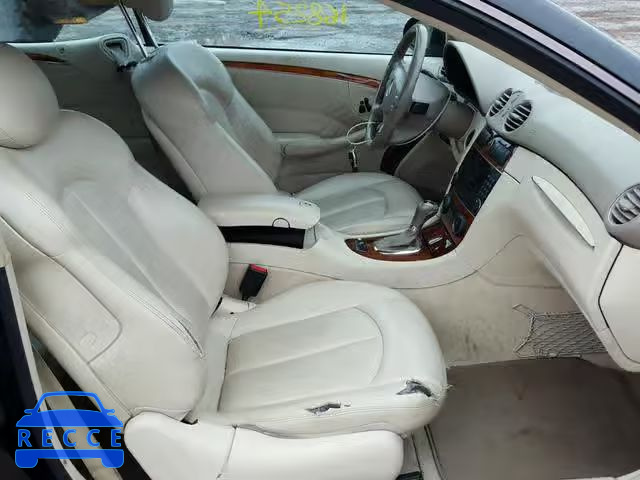 2005 MERCEDES-BENZ CLK 500 WDBTK75G25T040848 зображення 4