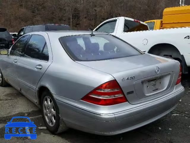 2002 MERCEDES-BENZ S 430 WDBNG70J62A275368 зображення 2