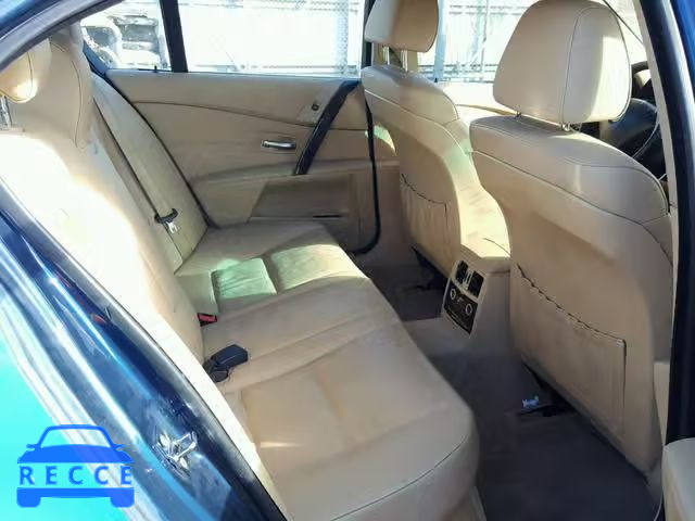 2005 BMW 525 I WBANA53575B862423 зображення 5