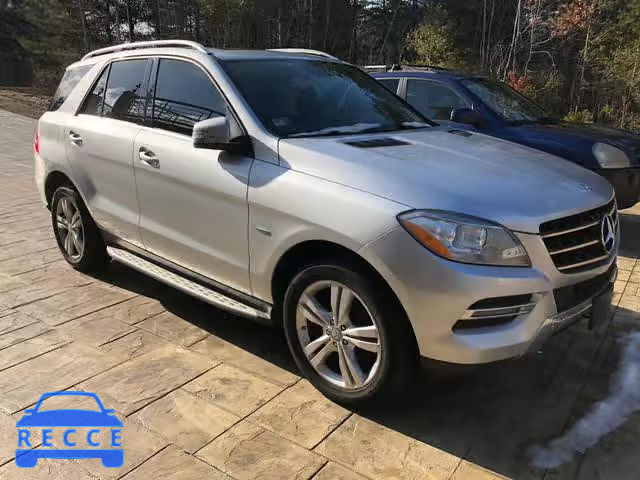 2012 MERCEDES-BENZ ML 350 BLU 4JGDA2EB5CA011798 зображення 1