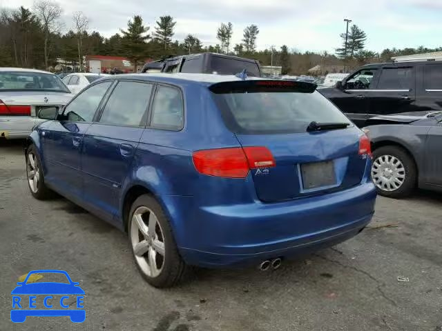 2007 AUDI A3 S-LINE WAUKD78P77A067168 image 2