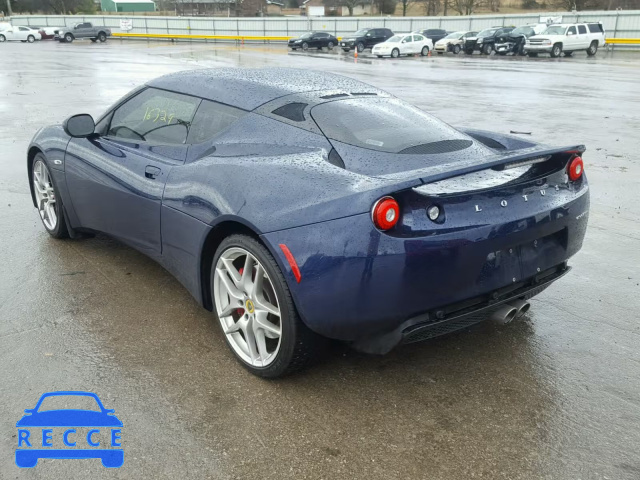 2013 LOTUS EVORA SCCLMDTU9DHA10123 image 2