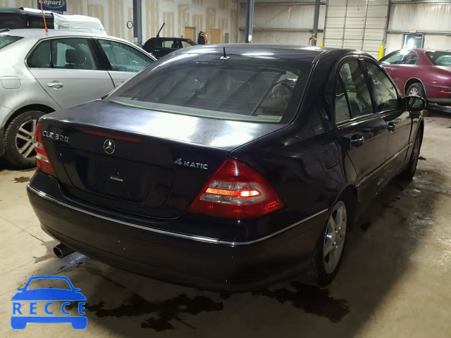 2005 MERCEDES-BENZ C 320 4MAT WDBRF84JX5F562305 зображення 3