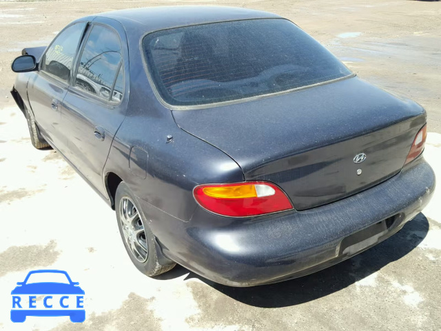 1998 HYUNDAI ELANTRA KMHJF24M5WU696525 image 2