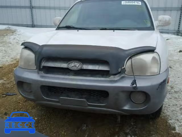 2005 HYUNDAI SANTA FE B KM8SB73D45U881260 Bild 8