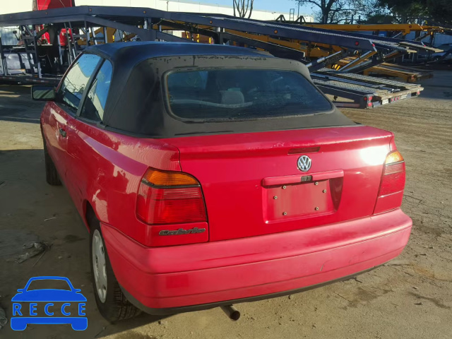 1999 VOLKSWAGEN CABRIO 3VWAB81E3XM801260 image 2