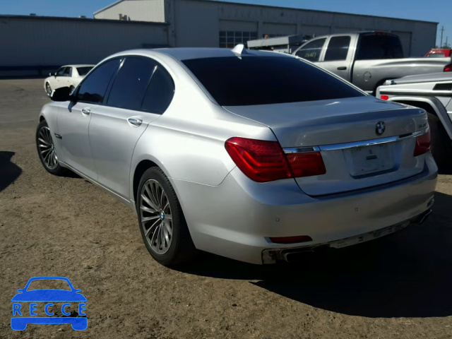 2009 BMW 750 I WBAKA83509CY34581 зображення 2