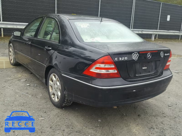 2005 MERCEDES-BENZ C 320 4MAT WDBRF84J25F649860 зображення 2