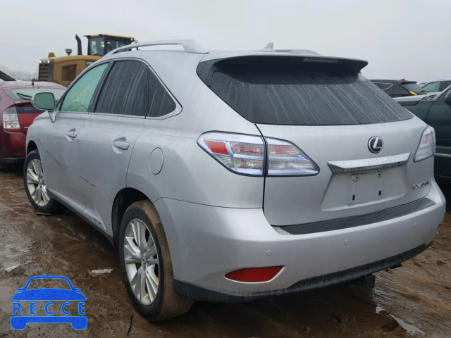 2012 LEXUS RX 450 JTJBC1BAXC2048767 image 2