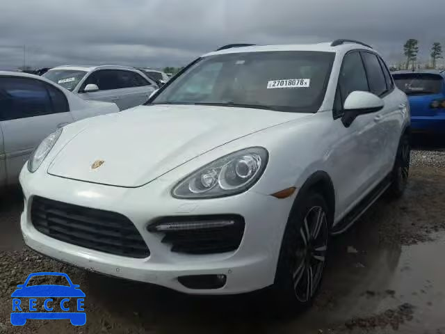 2014 PORSCHE CAYENNE TURBO WP1AC2A25ELA80603 image 1