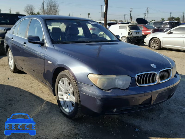 2002 BMW 745 I WBAGL63442DP53367 image 0