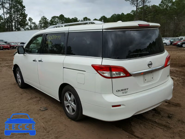 2014 NISSAN QUEST S JN8AE2KP6E9102051 image 2