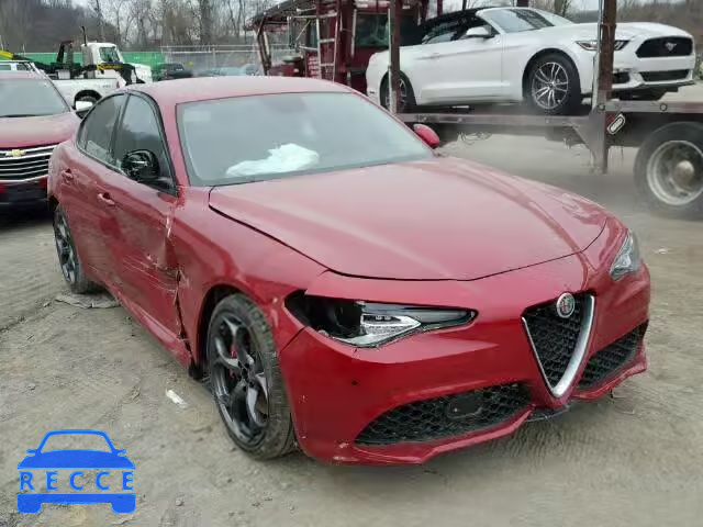 2017 ALFA ROMEO GIULIA TI ZARFAEEN3H7541917 image 0