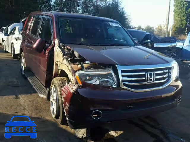 2013 HONDA PILOT EXLN 5FNYF3H78DB028981 image 0