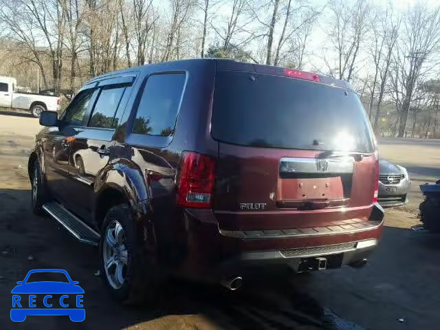 2013 HONDA PILOT EXLN 5FNYF3H78DB028981 image 2