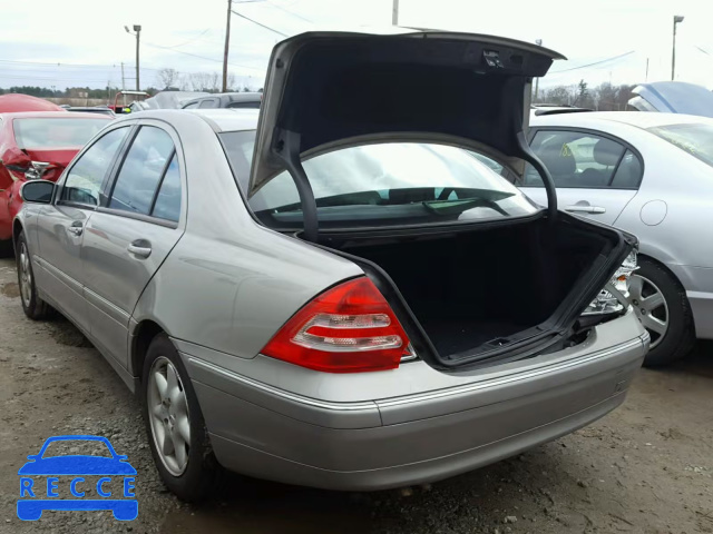 2003 MERCEDES-BENZ C 320 4MAT WDBRF84J63F388701 зображення 2