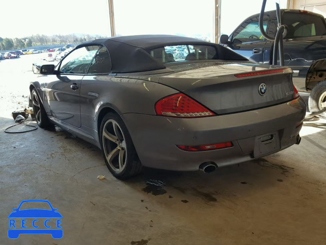 2008 BMW 650 I WBAEB53578CX62964 image 2