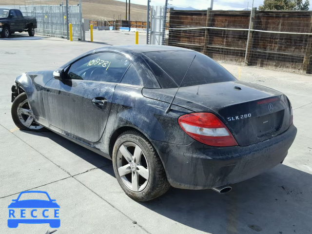 2007 MERCEDES-BENZ SLK 280 WDBWK54F37F138377 зображення 2