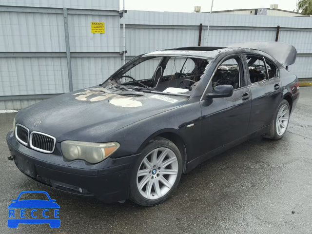 2005 BMW 745 I WBAGL63575DP76381 зображення 1